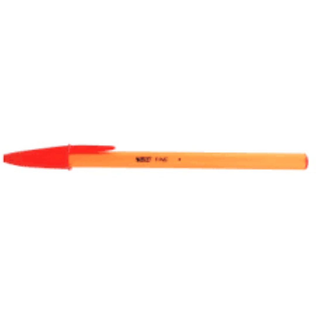 BIC RED FINEPOINT PEN